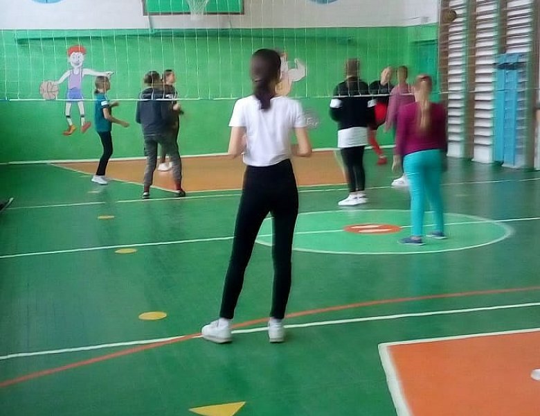 Волейбол в нашей школе.