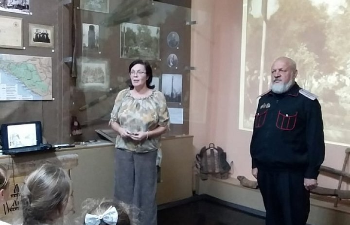 28 сентября учащиеся 5-6 классов посетили музей Казачьей славы в городе Лабинске